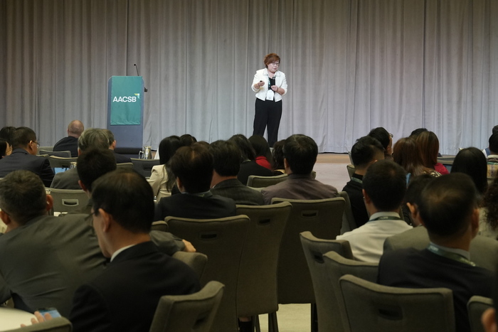 2025-11-20 NTUT College of Management Engages in the 2025 AACSB Asia Pacific Conference, Advancing Global Perspectives in Business EducationImage