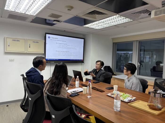 2025-10-23 NTUT College of Management and Nanyang Technological University Discuss Dual Degree Collaboration to Deepen International Academic ExchangeImage